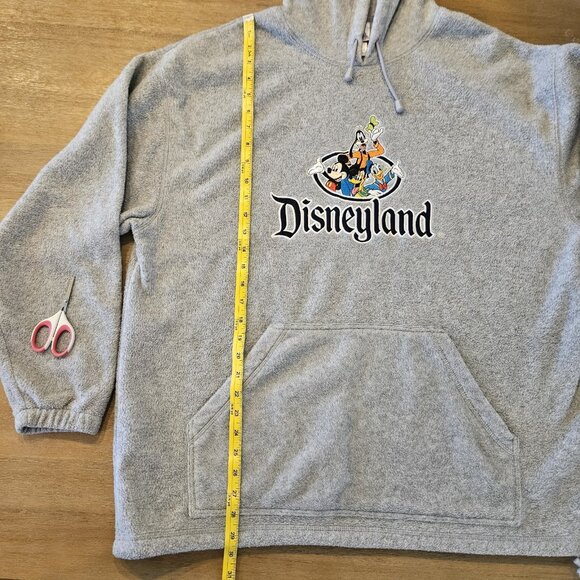 Vintage Disneyland Resort Hoodie XL Embroidered Mickey Mouse, Goofy, Donald Duck - Picture 8 of 8